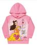 Imagem de Blusa moletom com touca infantil meninas princesas