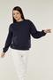 Imagem de Blusa Moletom Feminino Básico Flanelado