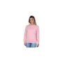 Imagem de Blusa Moletom Feminino Flanelado Inverno Frio com Capuz