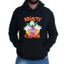 Imagem de Blusa Moletom Flanelado Canguru Casual Krusty Palhaço