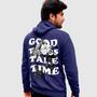 Imagem de Blusa Moletom Genuine Grit Masculina Estampada Algodão 30.1 Good Things Take Time