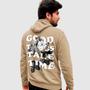 Imagem de Blusa Moletom Genuine Grit Masculina Estampada Algodão 30.1 Good Things Take Time