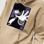 Imagem de Blusa Moletom Genuine Grit Masculino Estampado Algodão 30.1 My Hero Academia Dabi Todokira