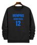 Imagem de Blusa Moletom Gola Basquete Memphis Basketball Número 12