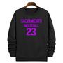 Imagem de Blusa Moletom Gola Basquete Sacramento Basketball número 23