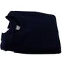 Imagem de Blusa Moletom Infantil Bebe Flanelado Azul Marinho Punho Basico 1 A 3 Anos Unissex Frio Inverno Confortável Macio Costura Reforçada Baby Deluxe