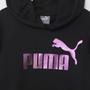 Imagem de Blusa Moletom Infantil Puma Ess Nova Shine Logo Hoodie Menina