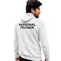 Imagem de Blusa Moletom Masculino Estampado Personal Trainer em Algodão Fio 30.1 Penteado