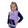 Imagem de Blusa Moletom Menina Inverno Flanelada Premium Olyns