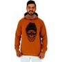 Imagem de Blusa Moletom Tradicional Com Touca MXD Conceito Caveira Com Gorro