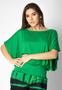 Imagem de Blusa Morcego Malha Bororo Verde Light