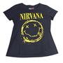 Imagem de Blusa Nirvana Camiseta Baby Look Banda de Rock Bor048