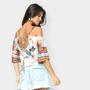 Imagem de Blusa Oh, Boy Floral Open Shoulder Feminina