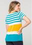 Imagem de Blusa Pau a Pique Listrada Amarelo
