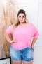 Imagem de Blusa plus size ciganinha caída no ombro - vários modos de usar