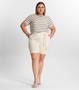 Imagem de Blusa Plus Size Com Listras Secret Glam Preto