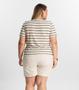 Imagem de Blusa Plus Size Com Listras Secret Glam Preto