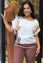 Imagem de Blusa Plus Size Estampada em Poliéster com Gola Redonda