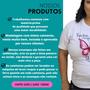 Imagem de Blusa plus size feminina professora camiseta grande educação infantil ensino