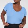 Imagem de Blusa Plus Size Lunender Canelada Tracy Feminina