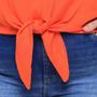 Imagem de Blusa Plus Size Lunender Nó Frontal Feminina