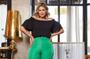 Imagem de Blusa Plus Size Preta  Renata Savannah