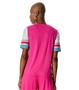 Imagem de Blusa Poly Touch Flores Rovitex Rosa