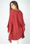 Imagem de Blusa Poncho Baguari Amplo Bordô