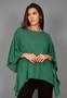 Imagem de Blusa Poncho Baguari Amplo Verde Esmeralda