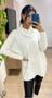 Imagem de Blusa poncho feminino em tricô moda inverno  SKU318