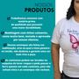 Imagem de Blusa profissão psicologia cérebro desenho inteligência artificial flores camiseta feminina curso