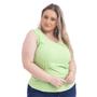 Imagem de Blusa Regata Feminina Plus Size do 44 ao 50 Alça Larga Basic