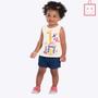 Imagem de Blusa Regata Girafa Infantil Feminina Kyly 1000185