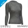 Imagem de Blusa Segunda Pele Feminino Ultra Go Ahead Inverno Cinza