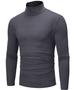 Imagem de Blusa Segunda Pele Masculina Gola Alta Proteção Solar Uv Fp50 Esportes
