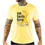 Imagem de Blusa Setembro Amarelo Camiseta Campanha Todos Pela Vida