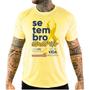 Imagem de Blusa Setembro Amarelo Camiseta Campanha Todos Pela Vida