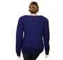 Imagem de Blusa Suéter Feminina Plus Size Lã Tricot De Frio 046A