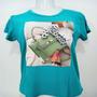 Imagem de Blusa T-shirt Blusa Branca Manga Curta