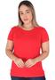 Imagem de Blusa T shirt Longline Feminina Viscolycra Sobrelegging Colorida Moda Fitness Maravilhosa