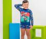 Imagem de Blusa Termica Infantil Moda Praia Piscina Proteção Uv