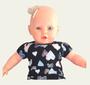 Imagem de Blusa tipo camiseta Baby Look Bebê e infantil menina com Tema de Corações - Elian