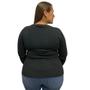 Imagem de Blusa tricot city lady plus size feminina ref: cit658098