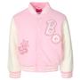 Imagem de Blusão Barbie Big Girls French Terry Varsity Rosa 10-12