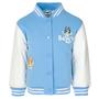 Imagem de Blusão Bluey Bingo Varsity Bomber Little Girls 5 Years Blue