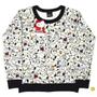 Imagem de Blusão Snoopy Moletom Menina Malwee Kids Off White REF 78545