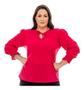 Imagem de Blusas de Frio Feminina Plus Size Camisa Camisete Meia Estação Exclusivas