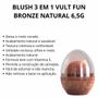 Imagem de Blush 3 Em 1 Vult Fun Bronze Natural 6,5G