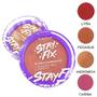 Imagem de Blush Compacto Stay Fix Ruby Rose Maquiagem Rosto Andrômeda