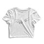 Imagem de Blusinha Blusa Cropped Tshirt Camiseta Feminina Humano e Animal